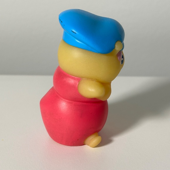 Vintage 80s Playskool Glo Animals & Friends Country Mouse & Glo Cappy (B9) - Picture 5 of 16